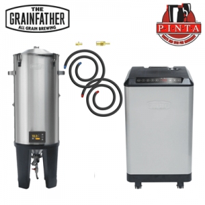 Kit fermentatore conico Grainfather GF30+ GF Glycol Chiller controllo temperatura
