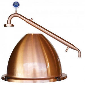 Cúpula de cobre de grano con condensador Top Dome