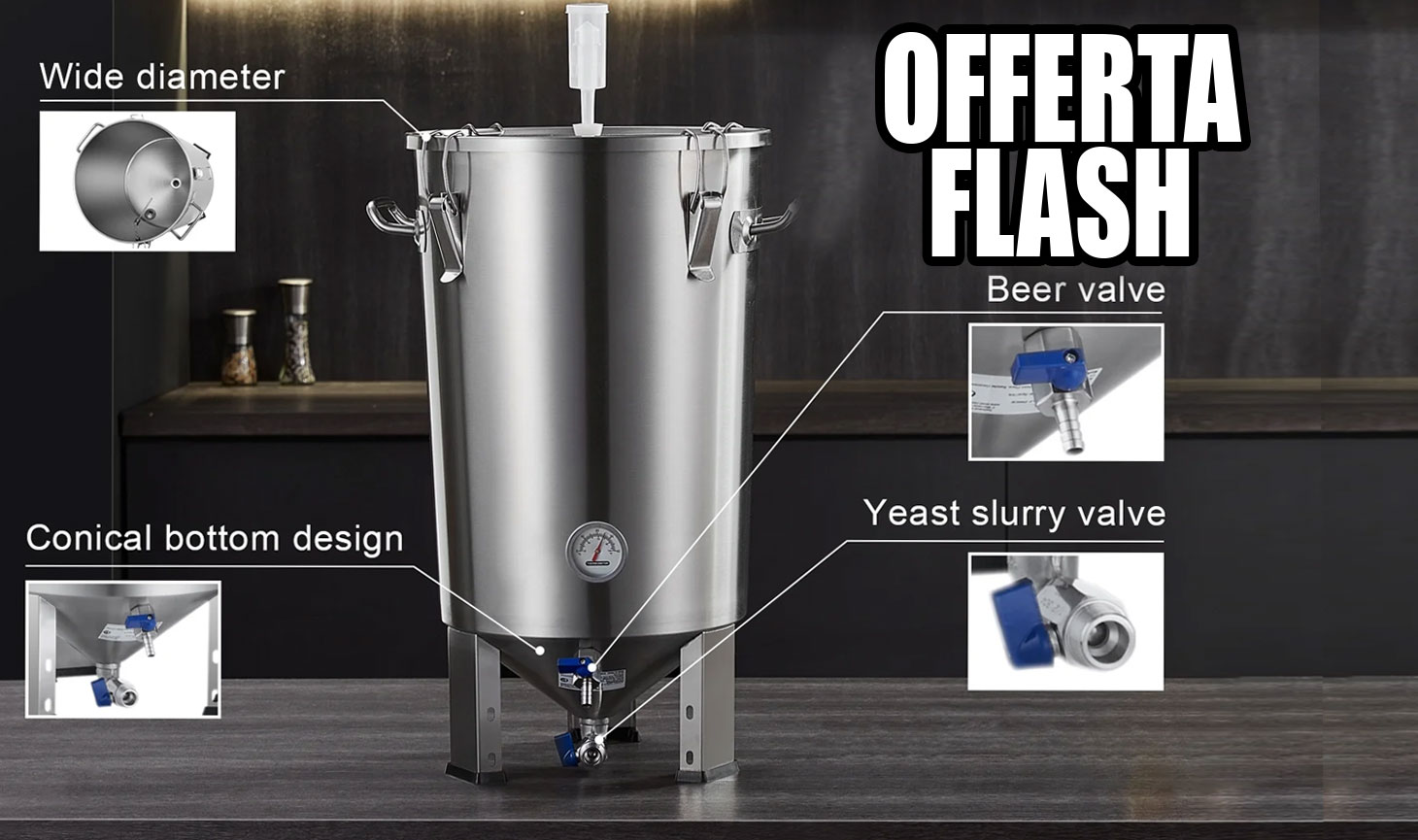 OFFERTA FLASH BREWMONSTER FERMENTER