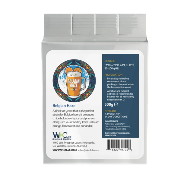 Levadura WHC BELGIAN HAZE 500 g