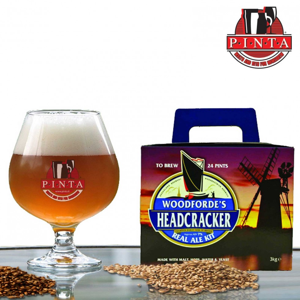 PINTA Head Cracker Pale Ale Woodforde's