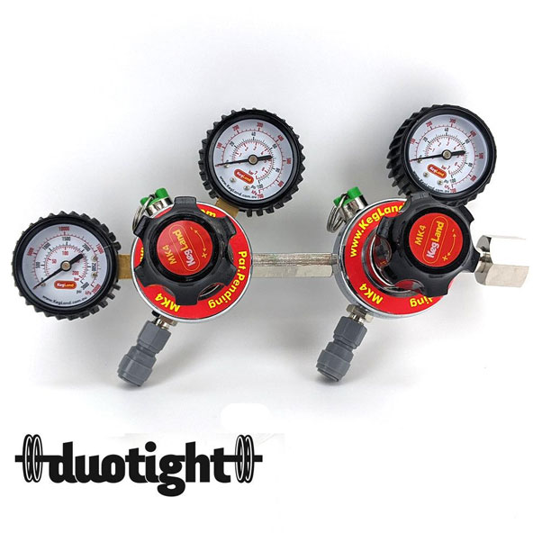 KegLand Dual Pressure MK4 Type 30 – Détendeur CO₂ Double Pression