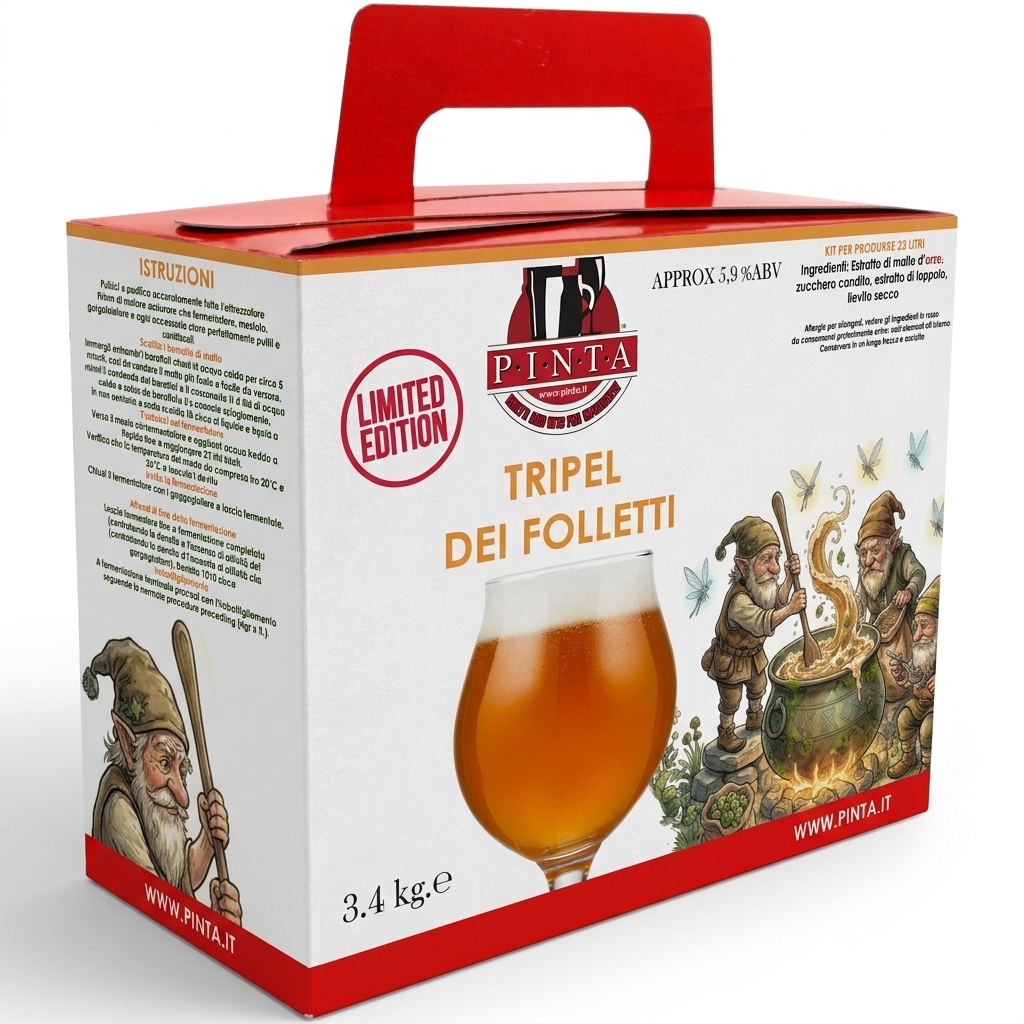 Pinta TRIPEL dei FOLLETTI 3.4 kg.