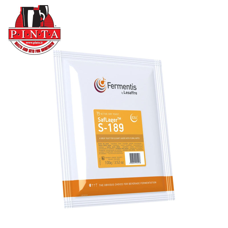 Levadura seca FERMENTIS SAFLAGER S 189 Lager 100g.