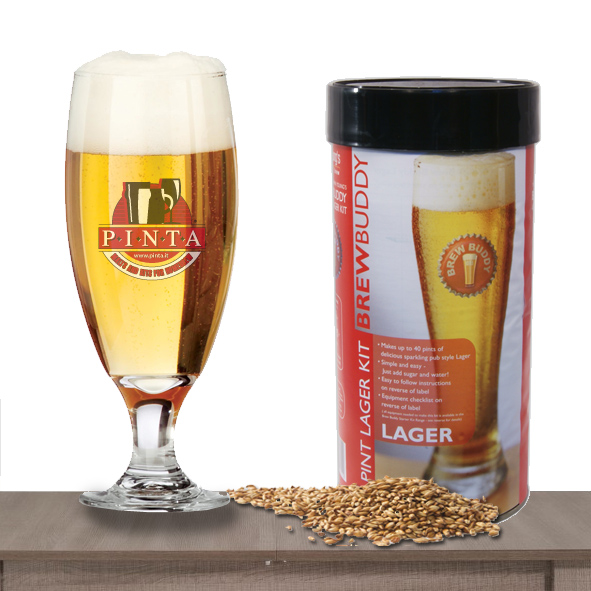 PINTA - Malto per birra Brewbuddy Lager