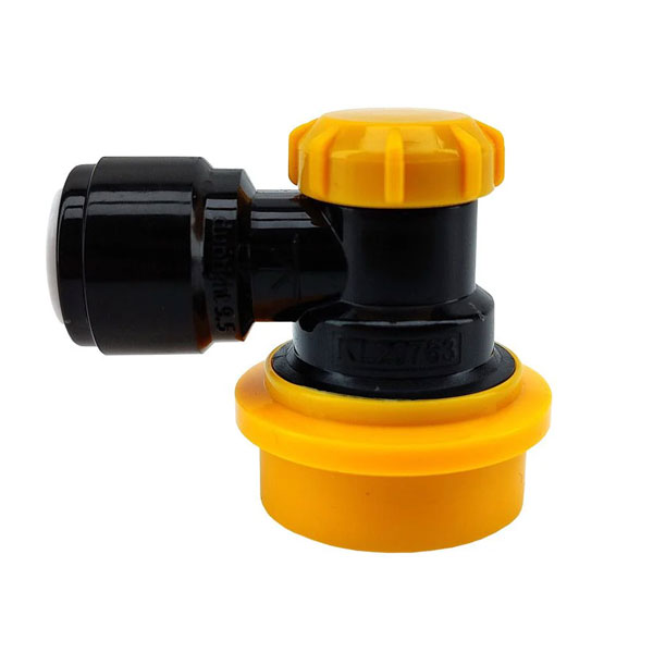 duotight 9.5mm (3/8) x Ball Lock Disconnect BLACK LIQUID