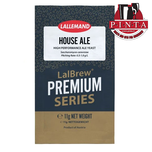 LalBrew® House Ale 11g.– Levadura de alto rendimiento para cervezas limpias y versátiles | Lallemand Brewing