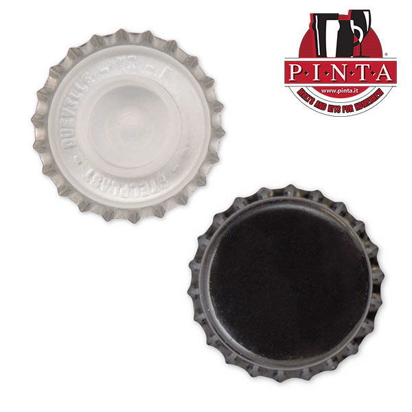 Tappi corona con bidules corto - NERO-200pz.