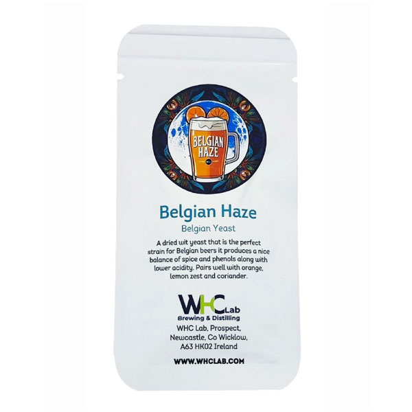 Levure WHC Belgian Haze 11 g – Pour Bières Belges Wit et Belgian Pale Ale