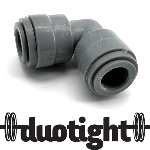 Raccord coudé Duotight 9,5 mm (3/8
