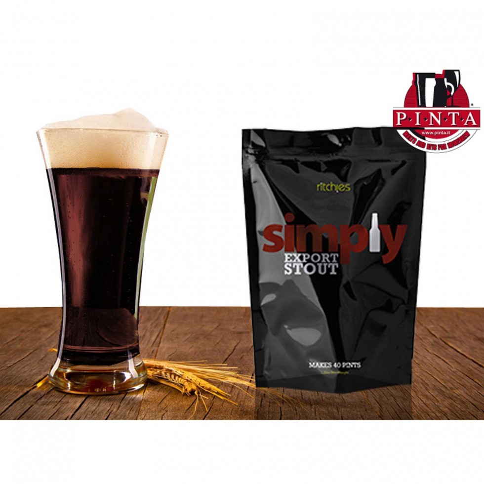 Simply Export Stout Malt Extract 1.8 kg – Beer Brewing Kit