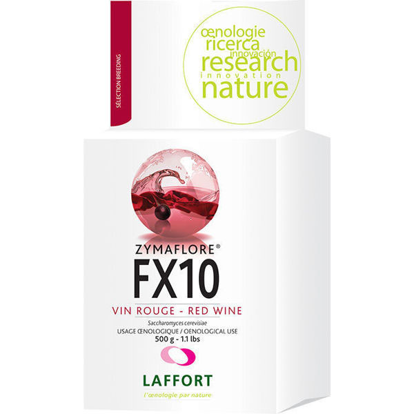 Levadura Enológica Laffort Zymaflore FX10 0,5 kg | Para Grandes Vinos Tintos de Crianza