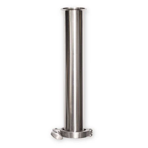 Create+ Sezione Dritta 2” Tri-Clamp in Acciaio Inox 304 – Estensione Colonna per Distillazione