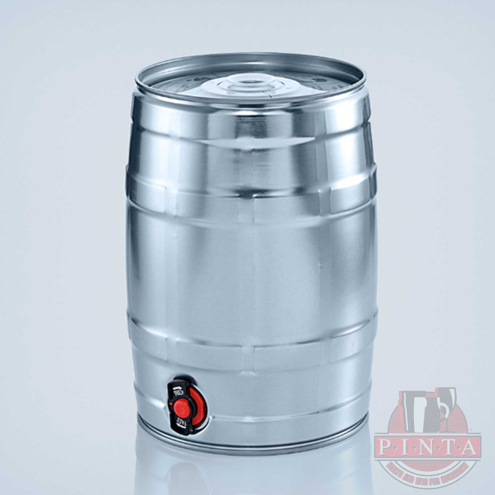 Set di 5 maniglie per birra party Keg in plastica per barile da 5 litri AIEVE riutilizzabili 