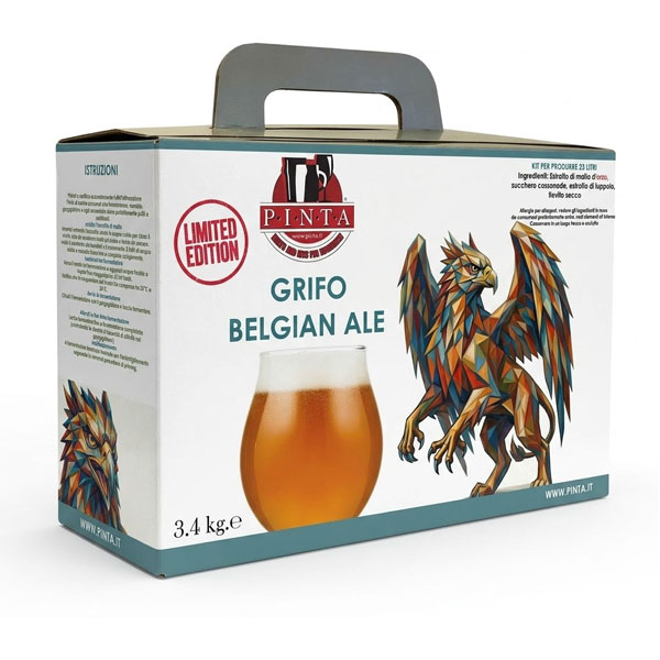 Pinta GRIFO BELGIAN ALE 3.4 kg.