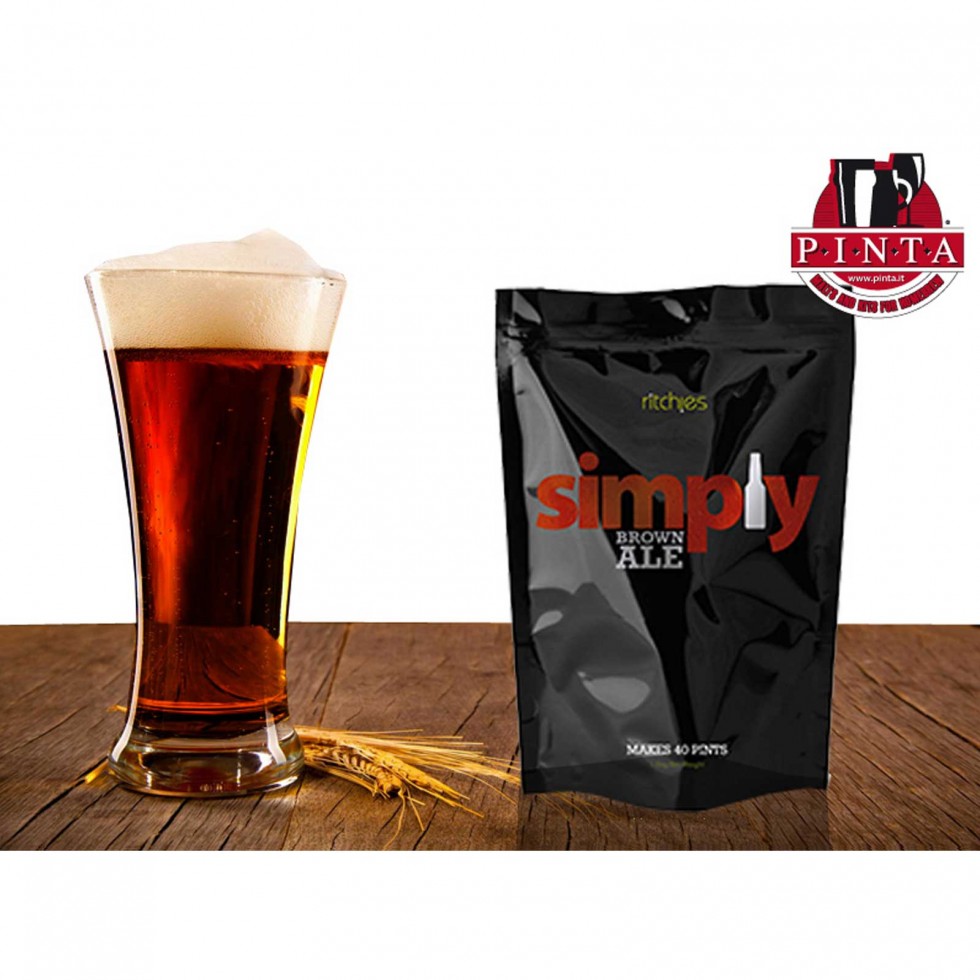 Simply Brown Ale Malt Extract 1.8 kg – Beer Brewing Kit
