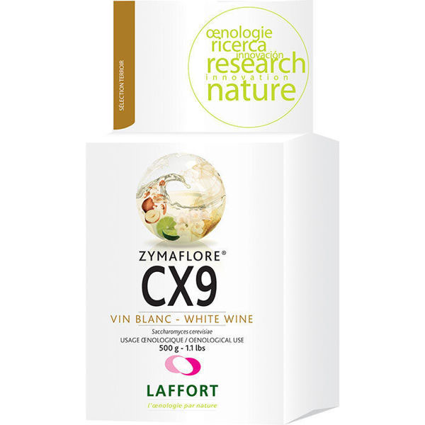 Levadura Enológica Laffort Zymaflore CX9 | 0.5 kg Para Chardonnay Premium