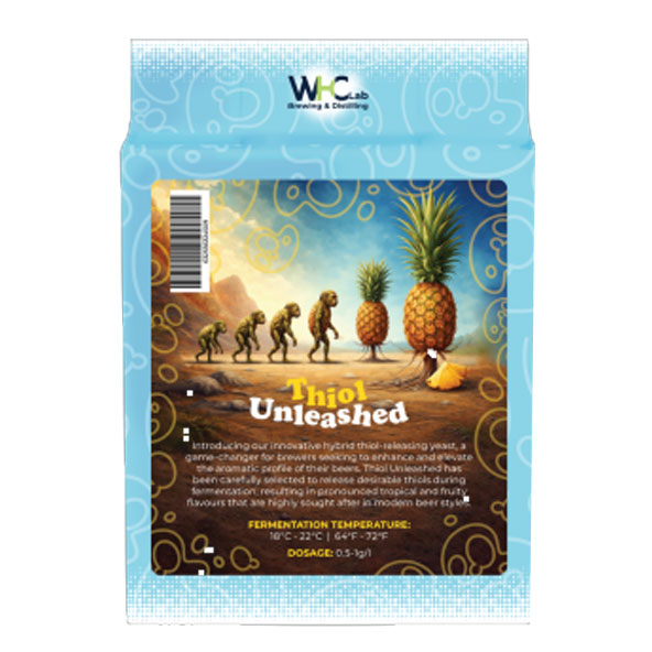 WHC Thiol Unleashed 500 g – Levure sèche hybride pour bières aromatiques et houblonnées