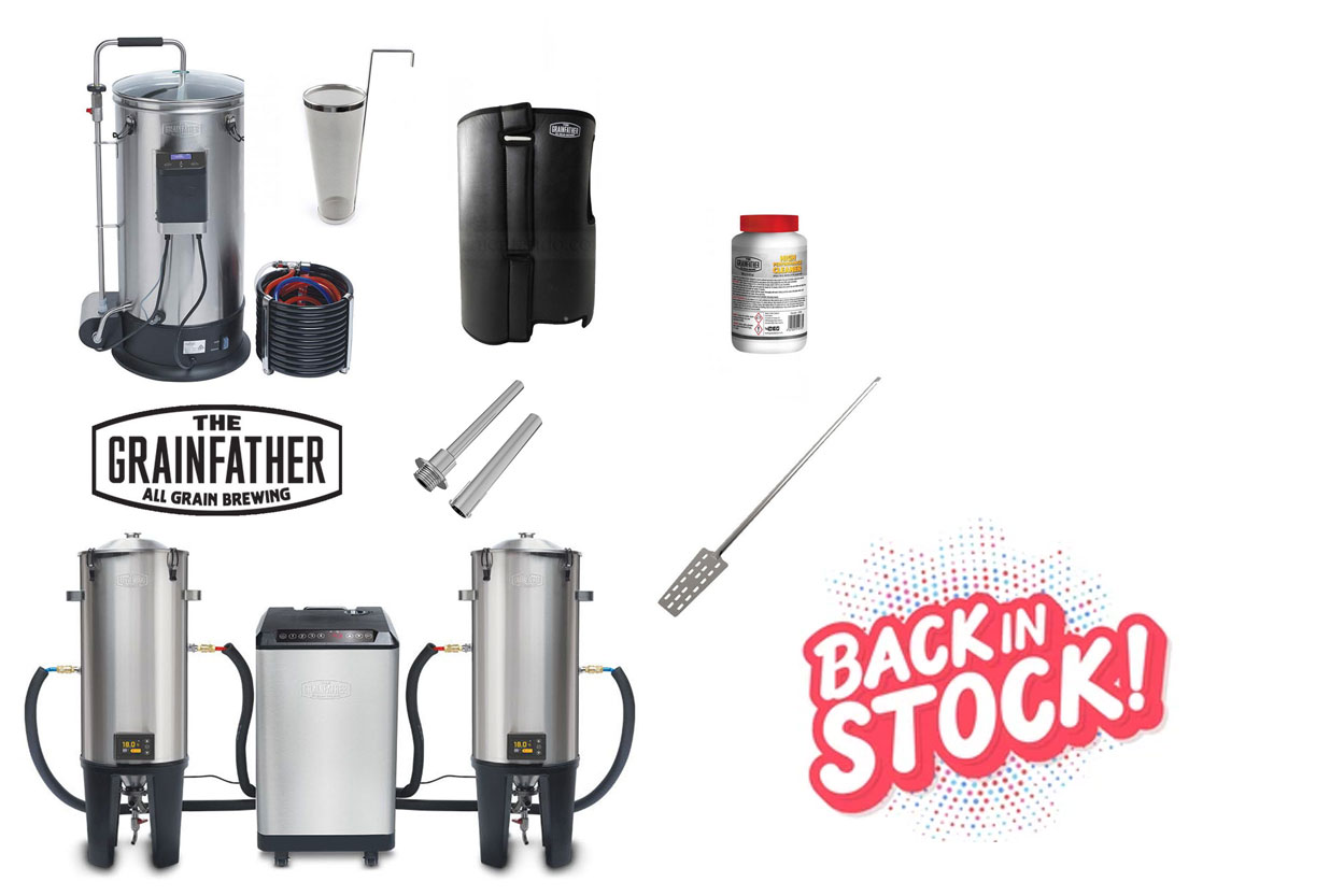 Grainfather Brew Garage BACK IN STOCK