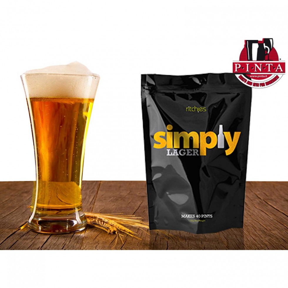 Simply Lager Malt Extract 1.8 kg – Beer Brewing Kit