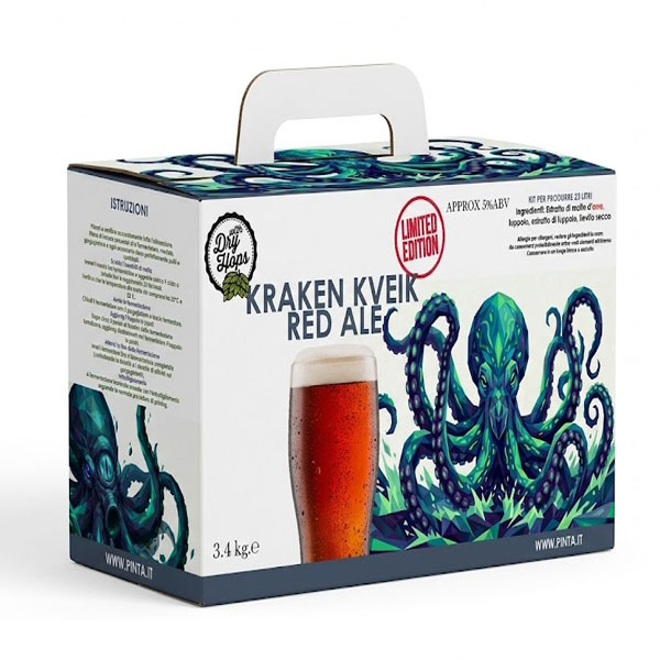 Pinta KRAKEN KVEIK Red Ale 3.4 kg.