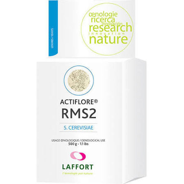 Levadura Enológica Laffort Zymaflore RMS2 0,5 kg | Para Fermentaciones Difíciles y Vinos Blancos de Calidad