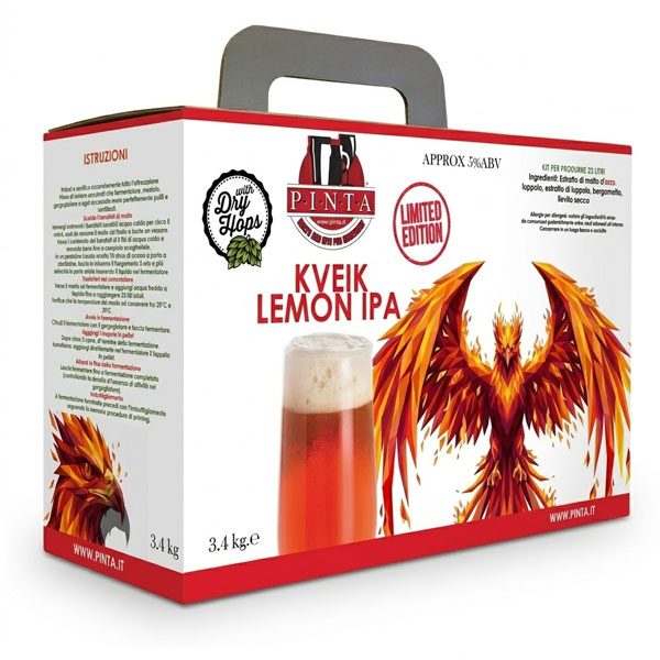 Pinta Phoenix Kveik Lemon IPA 3,4 kg