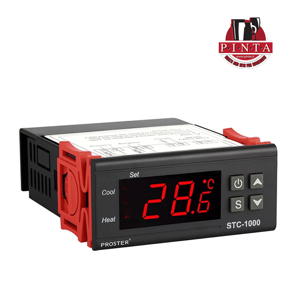 Relé de termostato digital STC1000 220V, controlador de control de temperatura del termostato de calefacción de refrigerador digital