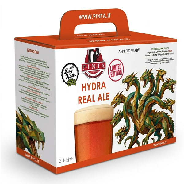 Pinta Hydra Real Ale 3.4 kg.