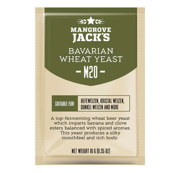 Mangrove Jack's yeast Bavarian Wheat M20 10g