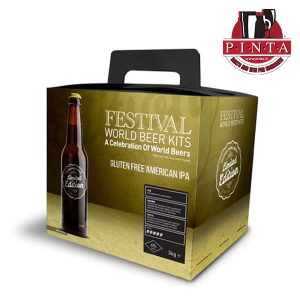 PINTA - Kit birra Professional con 3 malti MORGANS PREMIUM + scolabottiglie