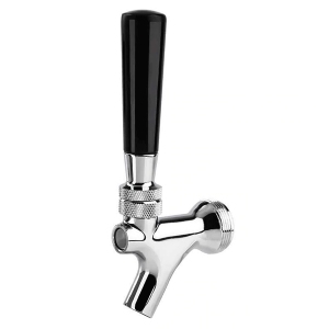 CHROME PLATED BRASS DRAFT BEER KEG TAP FAUCET 