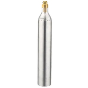 Rechargeable 0.6 pressurized CO2 cylinder with TR21-4 valve