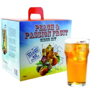 Peach and Passion Fruit Cider