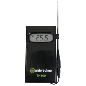 Milwaukee TH300 thermometer with steel probe