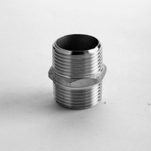 Male / male 3/4 inch stainless steel connection
